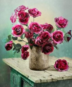Fresh Roses - Flowers Paint By Number