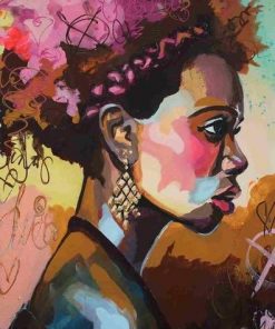 Young African Woman - People Paint By Number
