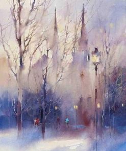 Mist in Moscow - Cities Paint By Number