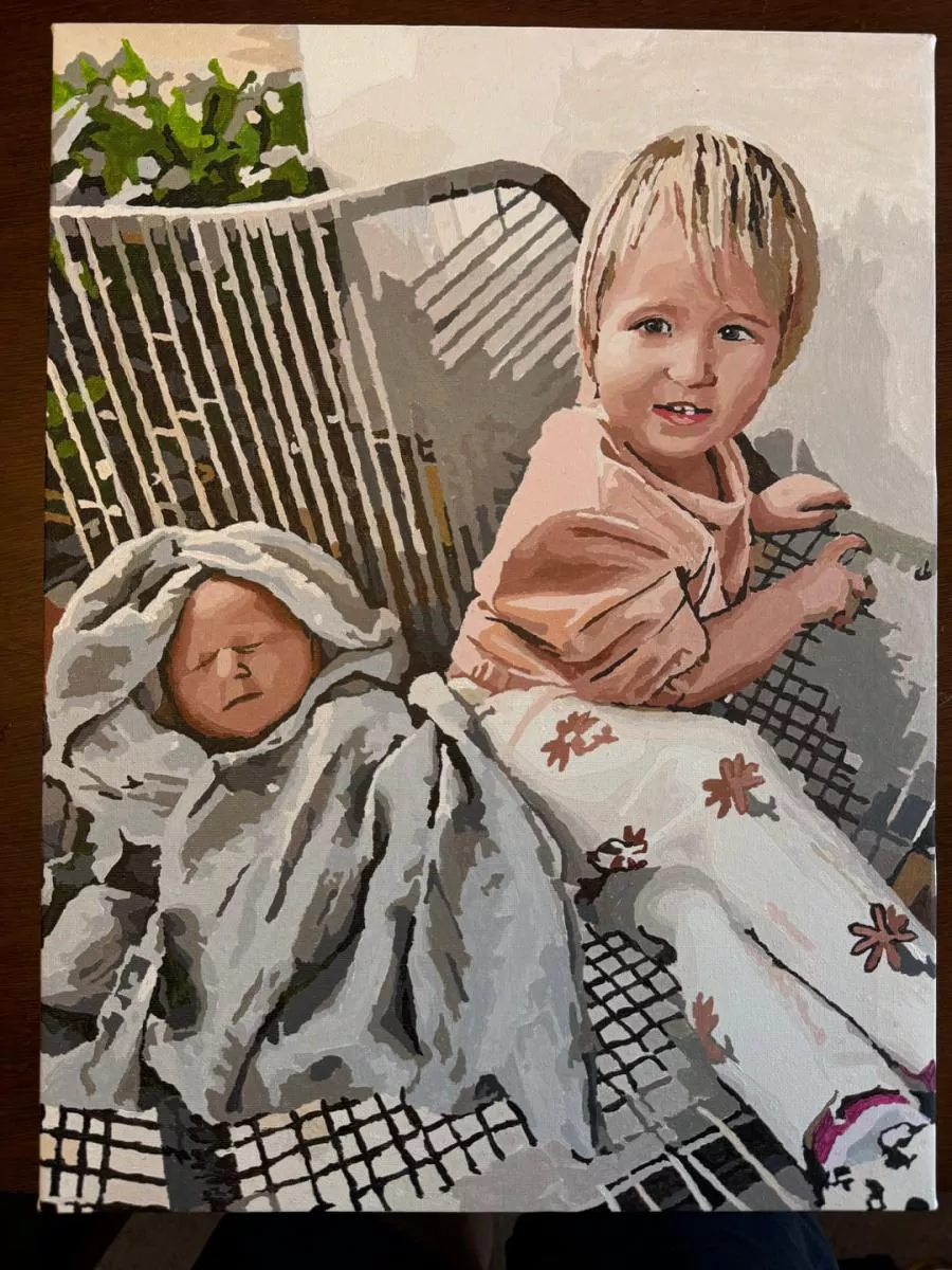 Custom Painting By Numbers​ People rev 1