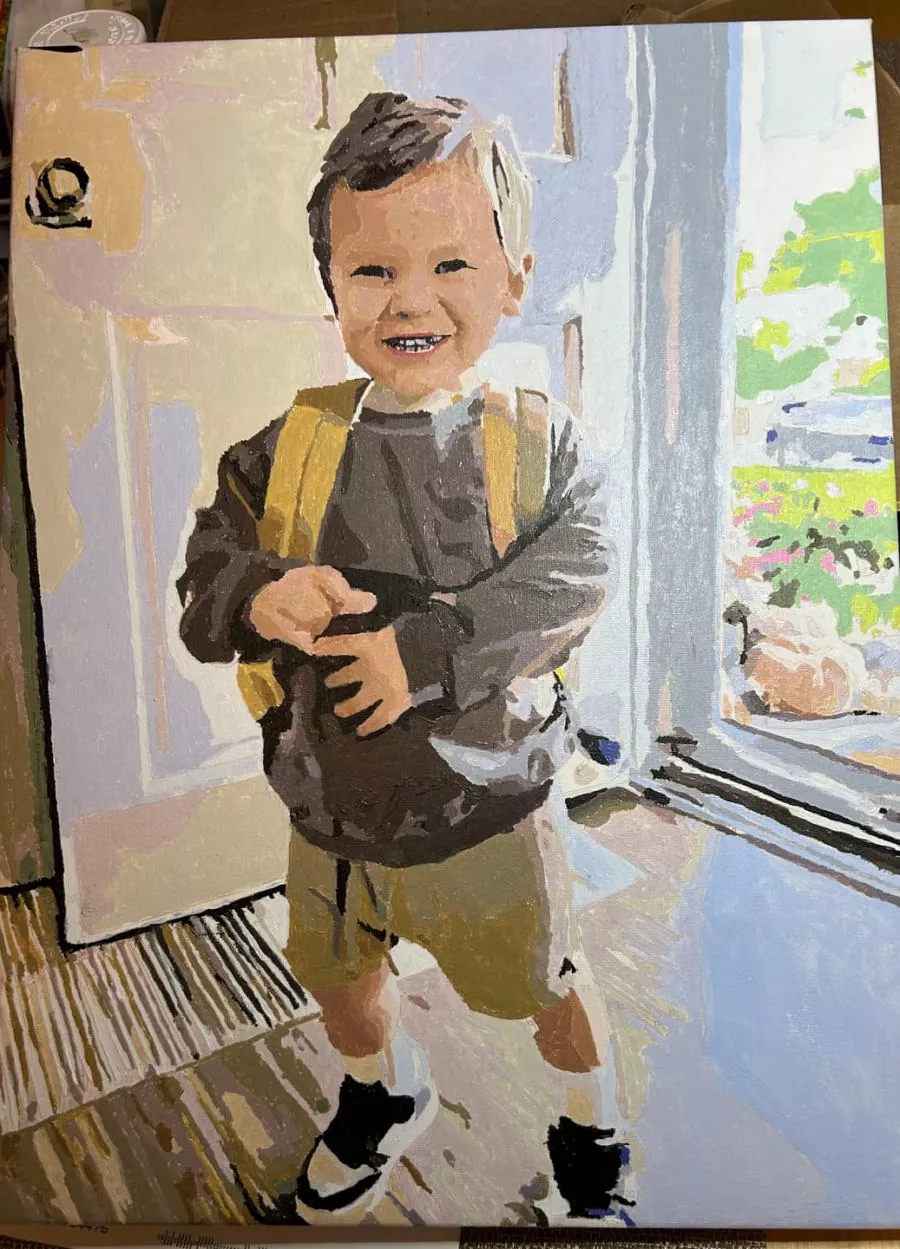 Custom Painting By Numbers​ People rev 5