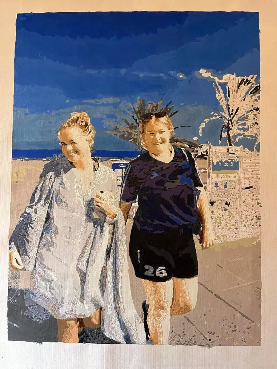 Custom Painting By Numbers​ People rev 8
